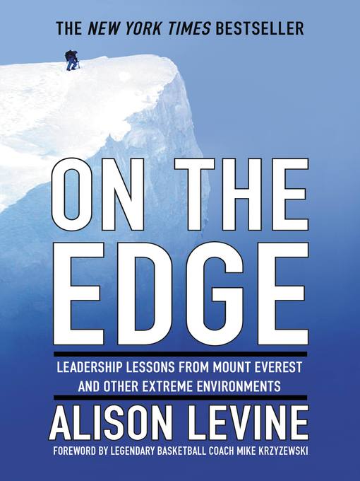 Title details for On the Edge by Alison Levine - Wait list